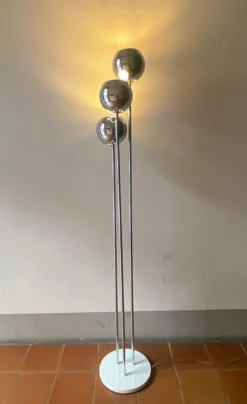 Best Pamono 3-Light Floor Lamp attributed to Goffredo Reggiani, Italy, 1960s