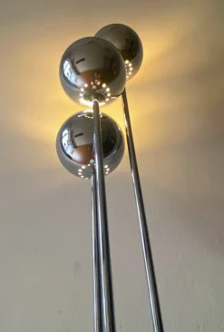 Best Pamono 3-Light Floor Lamp attributed to Goffredo Reggiani, Italy, 1960s