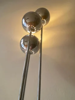 Best Pamono 3-Light Floor Lamp attributed to Goffredo Reggiani, Italy, 1960s