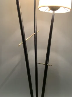 Outlet Pamono 3-Light Floor Lamp, France, 1950s