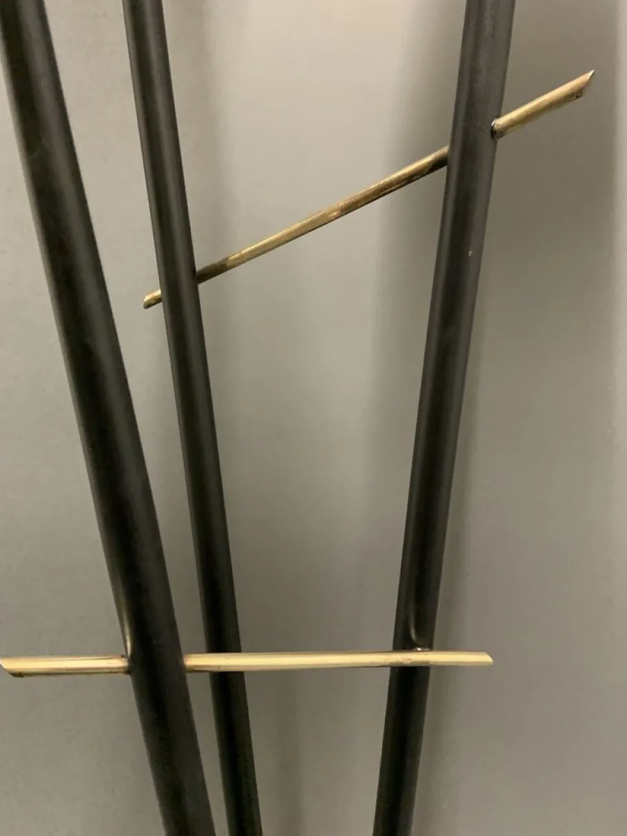 Outlet Pamono 3-Light Floor Lamp, France, 1950s