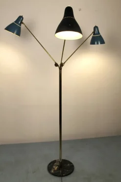 Sale Pamono 3-Light Floor Lamp from Stilnovo, 1950s