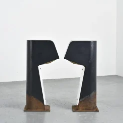 Pamono Lighting Terminals by Jean Balladur, 1969, Set of 2