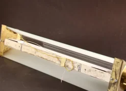 Best Pamono Long Cinema Wall Light by Henri Petitot for Atelier Henri Petitot, 1930s