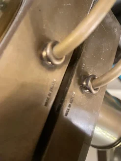 Best Pamono Lotus Table Lamp in Bronze from Maison Charles, 1970