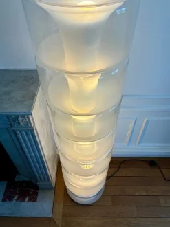 Discount Pamono LT316 Sfumato Floor Lamp by Carlo Nason for Mazzega, 1969