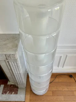 Discount Pamono LT316 Sfumato Floor Lamp by Carlo Nason for Mazzega, 1969