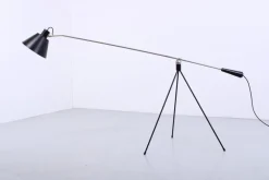 Clearance Pamono Magneto Grasshopper Floor Lamp by H. Fillekes for Artiforte, 1950s