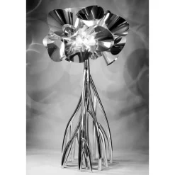 Sale Pamono Mangrovia Em Floor Lamp in Stainless Steel and Aluminum by Barberini & Gunnell