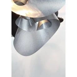 Best Pamono Mangrovia EM Floor Lamp in Galvanized Gold Aluminum by Barberini & Gunnell