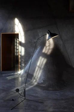 Pamono Mantis Bs1 Large Floor Lamp by Bernard Schottlander