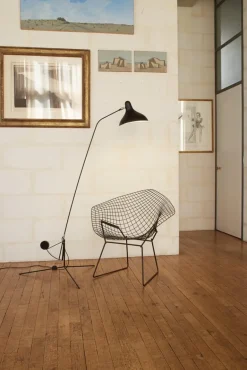 Pamono Mantis Bs1 Large Floor Lamp by Bernard Schottlander