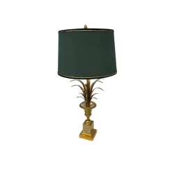 Clearance Pamono Medici Cup Gold Lamp from Maison Charles, 1950s