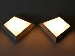 Best Pamono Medium Outdoor Wall Lamps from Bega, Germany, 1980s, Set of 2