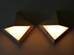 Best Pamono Medium Outdoor Wall Lamps from Bega, Germany, 1980s, Set of 2