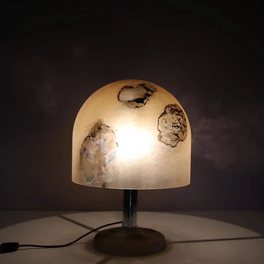 Clearance Pamono Medusa Table Lamp by Alfredo Barbini, Italy, 1970s