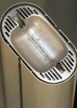 Hot Pamono Megaron Land Lamp by G. Frattini for Artemide, Italy, 1979