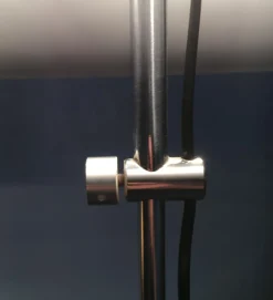 Discount Pamono Metal & Plastic Floor Lamp by Gino Sarfatti for Gepo, 1970s