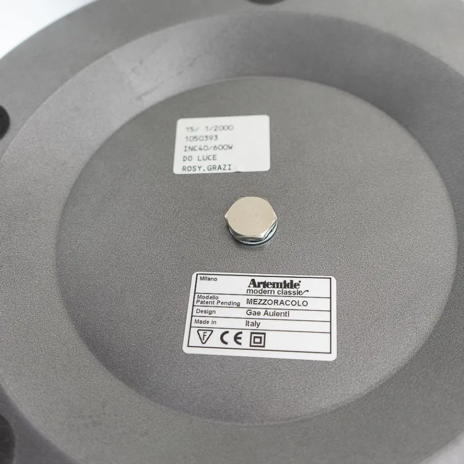 Best Pamono Mezzoracolo Table Lamp by Gae Aulenti for Artemide, 1990s