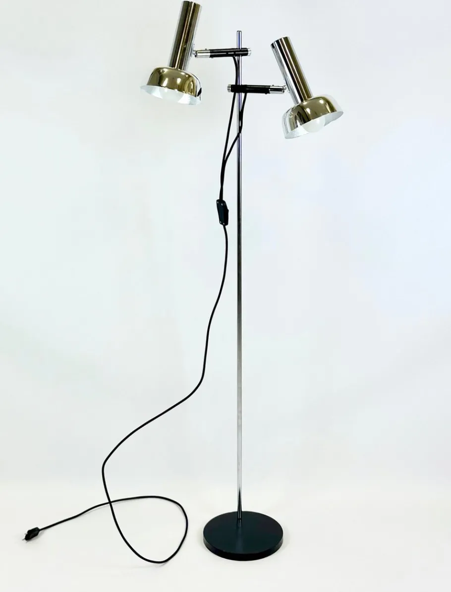 Sale Pamono Mid-Century Adjustable Floor Lamp by Koch & Lowy for Omi, 1970s