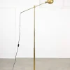 Best Pamono Mid-Century Adjustable Floor Lamp in Brass