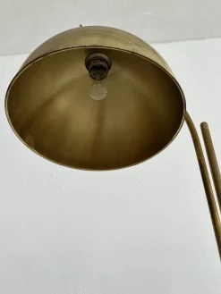 Online Pamono Mid-Century Adjustable Solid Brass Floor Lamp by Florian Schulz, 1970s