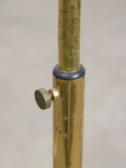 Pamono Mid-Century Arched Floor Lamp in Brass