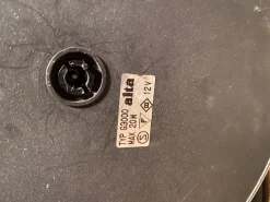 Discount Pamono Mid-Century Art Deco-Shaped Floor Lamp from Alta, 1970s