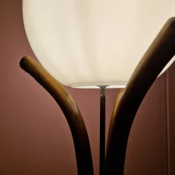 Online Pamono Mid-Century Bamboo & Rattan Floor Lamp, 1970s