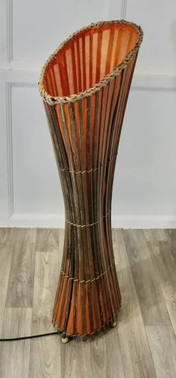 Hot Pamono Mid-Century Bamboo Floor Lamp, 1960s