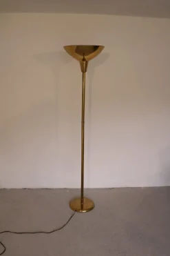 New Pamono Mid-Century Brass Floor Lamp from Azucena