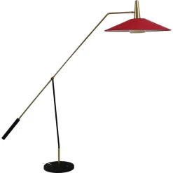 Clearance Pamono Mid-Century Counterweight Floor Lamp in Nickel & Brass from Rupert Nikoll, 1960s