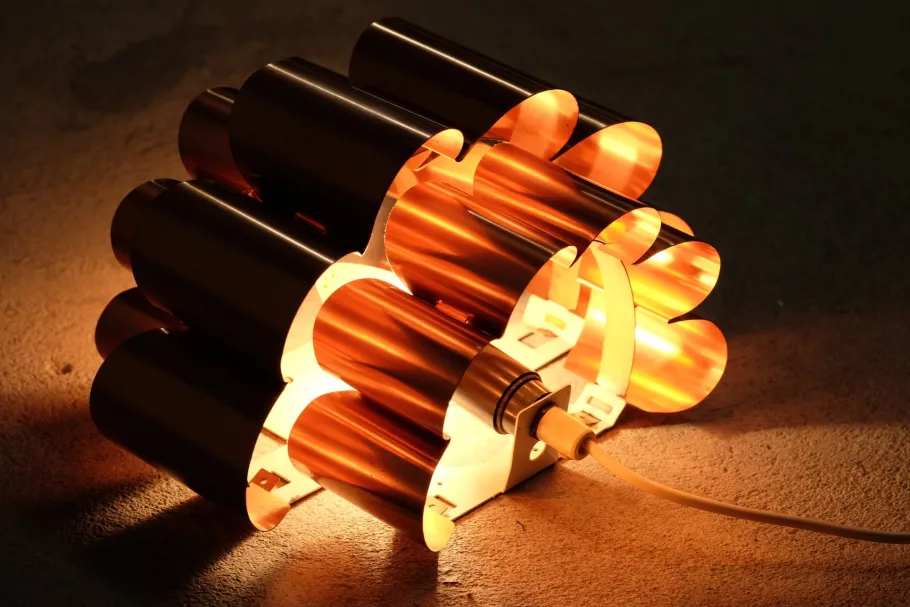 Best Pamono Mid-Century Danish Copper Wall Lamp by Werner Schou