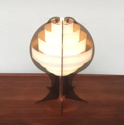 Clearance Pamono Mid-Century Danish Plastic Table Lamp by Flemming Brylle & Preben Jacobsen