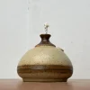 Clearance Pamono Mid-Century Danish Studio Pottery Oil Lamp from Bjergard, 1960s