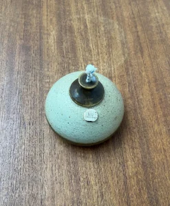 Clearance Pamono Mid-Century Danish Studio Pottery Oil Lamp from Bjergard, 1960s