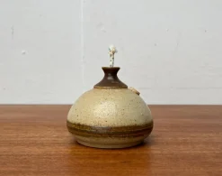 Clearance Pamono Mid-Century Danish Studio Pottery Oil Lamp from Bjergard, 1960s