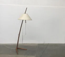 Best Pamono Mid-Century Dornstab Floor Lamp by A. Pöll for Kalmar