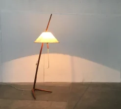 Best Pamono Mid-Century Dornstab Floor Lamp by A. Pöll for Kalmar