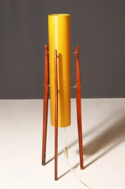 Online Pamono Mid-Century Fibreglass Rocket Floor Lamp, Czechoslovakia, 1960s