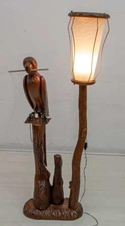 Outlet Pamono Mid-Century Floor Lamp by Aldo Tura, 1950s