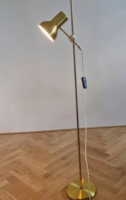 Pamono Mid-Century Floor Lamp from Belid, Sweden, 1970s