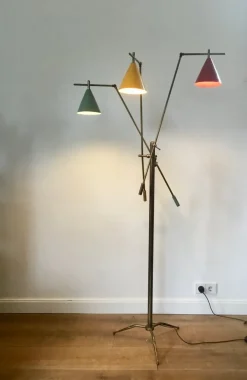 Discount Pamono Mid-Century Floor Lamp from Arredoluce, 1950s