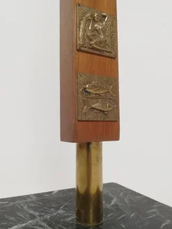 Discount Pamono Mid-Century Floor Lamp with Zodiac Sign, 1960s