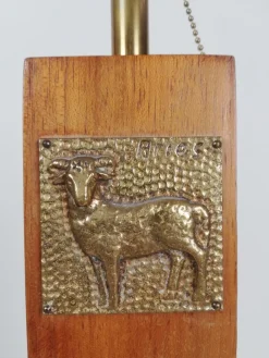 Discount Pamono Mid-Century Floor Lamp with Zodiac Sign, 1960s