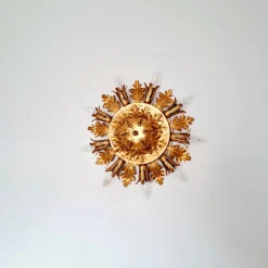 Discount Pamono Mid-Century Florentine Flower Ceiling Lamp from Banci Firenze, Italy, 1960s