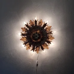 Discount Pamono Mid-Century Florentine Flower Ceiling Lamp from Banci Firenze, Italy, 1960s