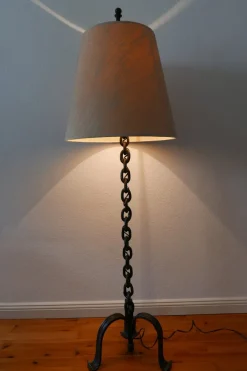 Discount Pamono Mid-Century Franz West Style Wrought Iron Chain Floor Lamp, 1960s, Germany