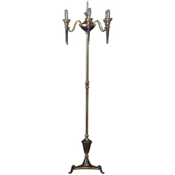 Pamono Mid-Century French Candelabra Floor Lamp