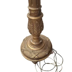 Discount Pamono Mid-Century French Louis XVI Style Wooden Floor Lamp, 1950s